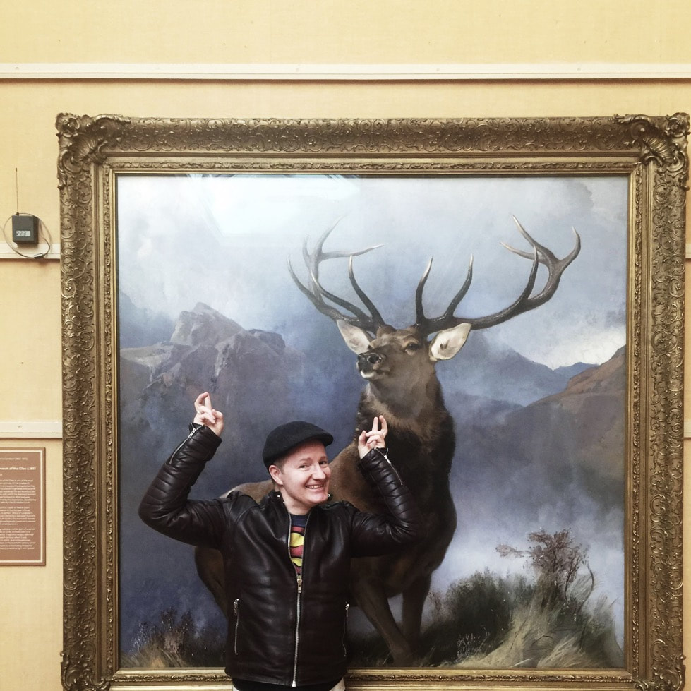 A photo of brodyquixote and The Monarch Of The Glen painting Picture
